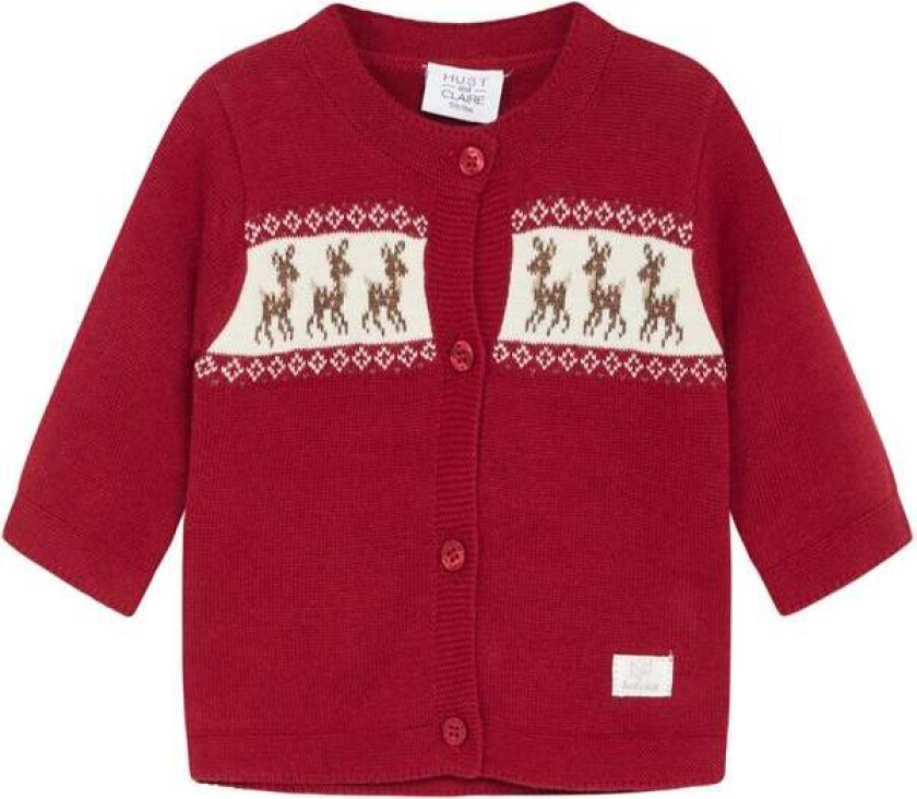 Bilde av Hust & Claire Cello Cardigan Til Baby, Teaberry