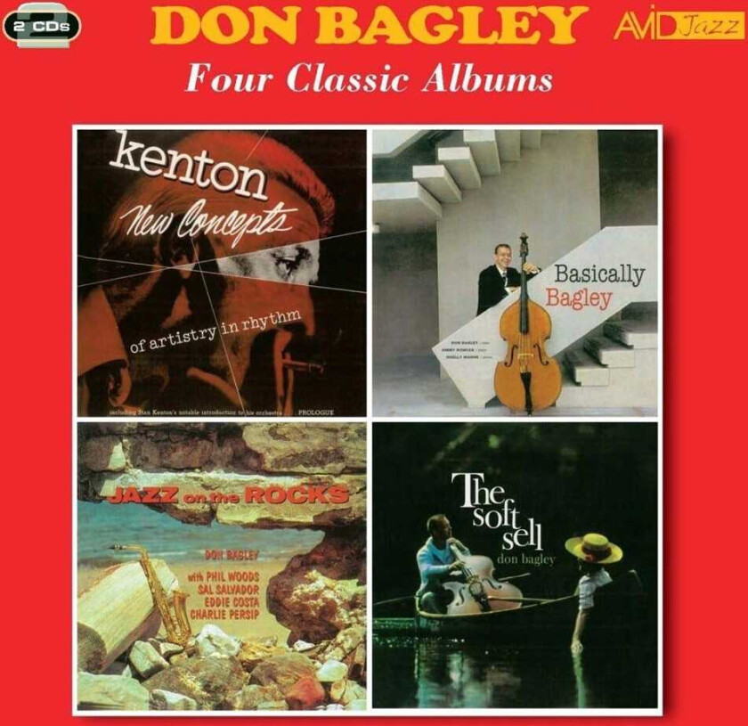 Don Bagley Four Classic Albums CD