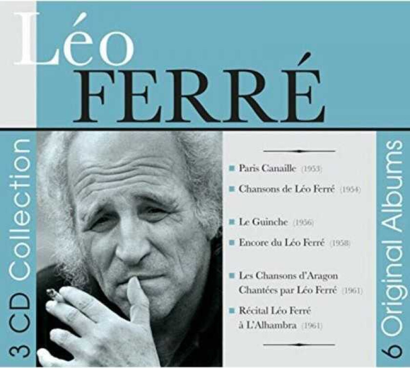 Leo Ferre 6 Original Albums CD