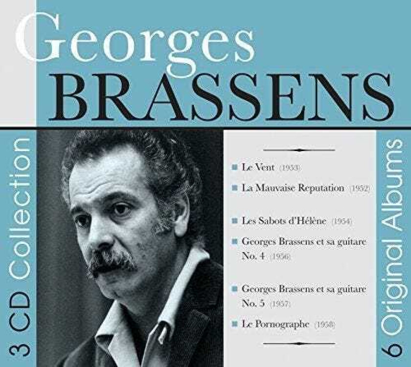 Georges Brassens 6 Original Albums CD