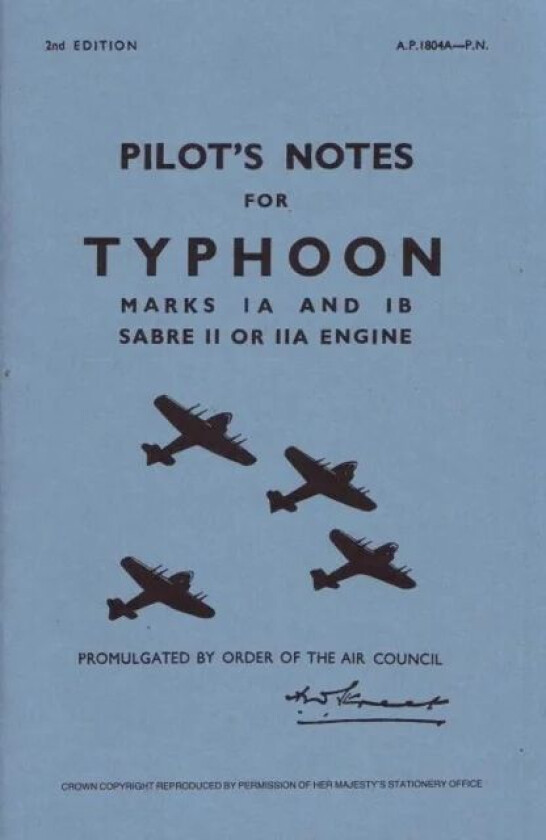 Typhoon IA & IB Pilot&#039;s Notes