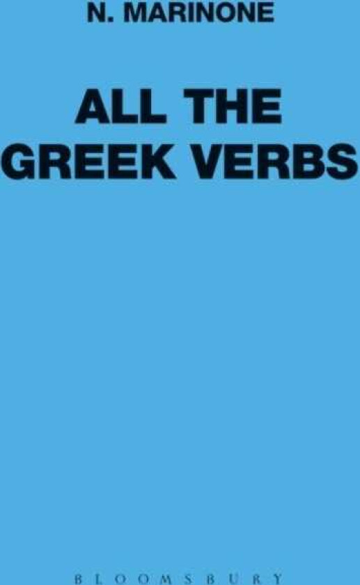 All the Greek Verbs