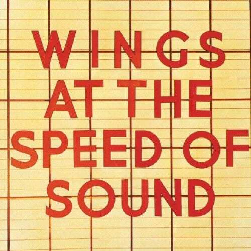 Paul McCartney, Paul McCartney & Wings, Wings Wings At The Speed Of Sound LP/Vinyl