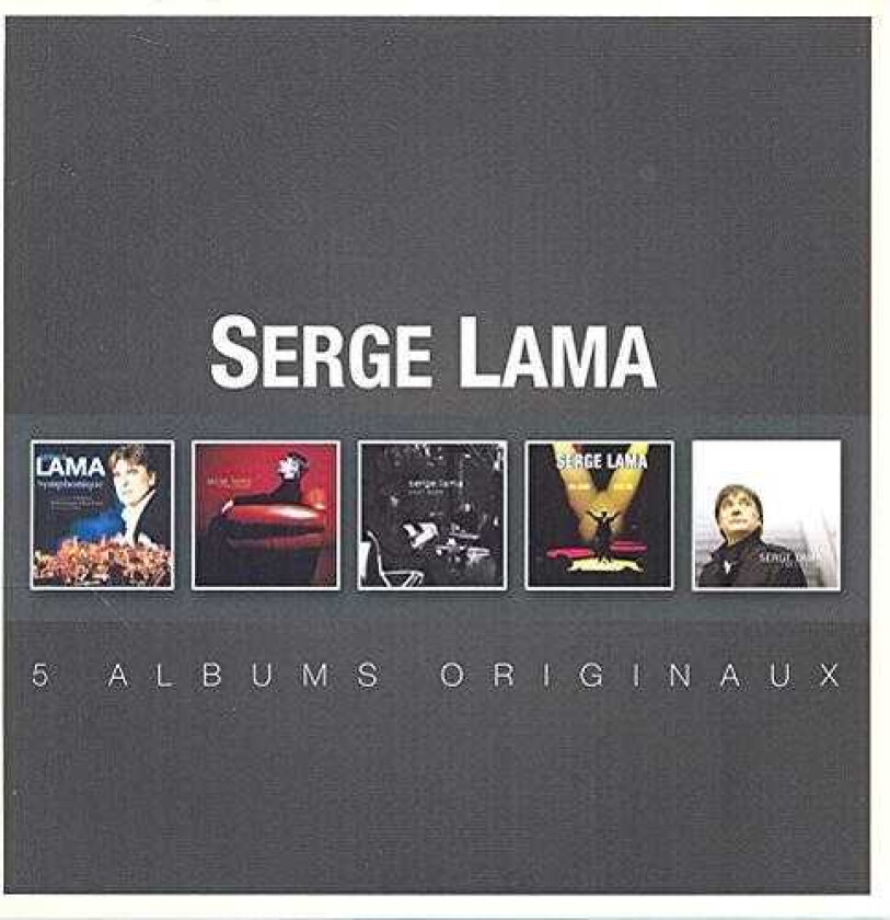 Serge Lama Original Album Series CD