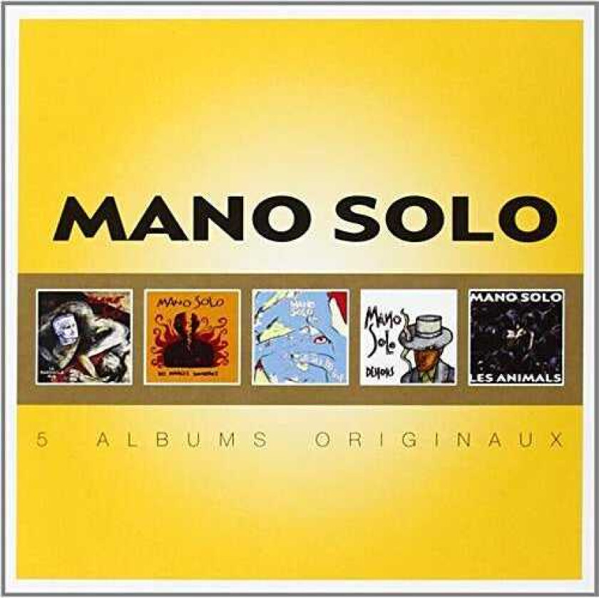 Mano Solo Original Album Serie CD