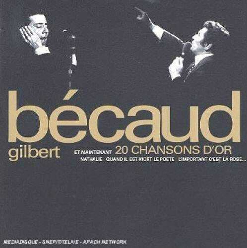 Gilbert Bécaud 20 Chansons D'or CD