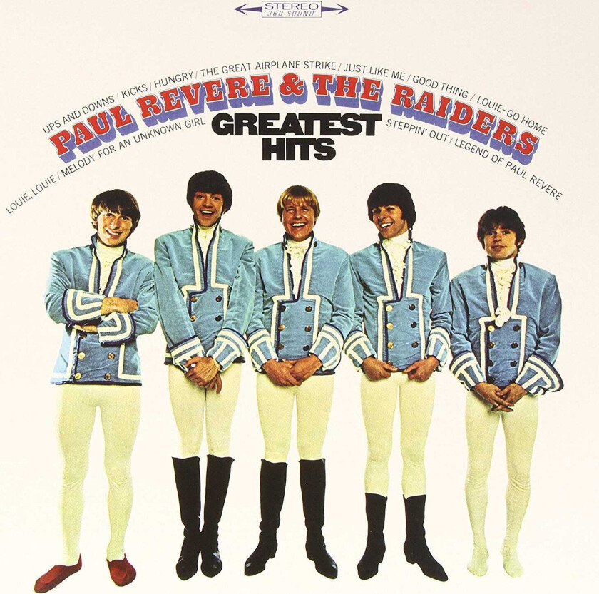 Paul Revere & The Raiders Greatest Hits LP/Vinyl