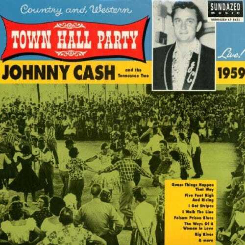 Johnny Cash Live At Town Hall Party 1959 LP/Vinyl