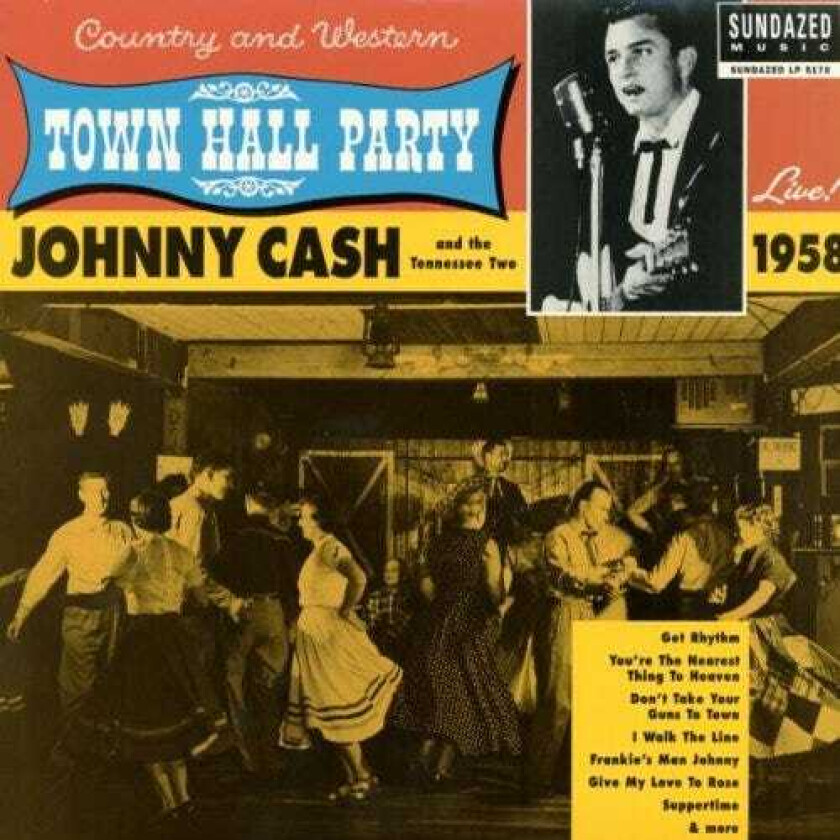Johnny Cash Live At Town Hall Party 1958 LP/Vinyl