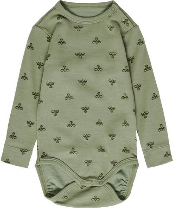 Bambo Body I Ull/bambus, Oil Green