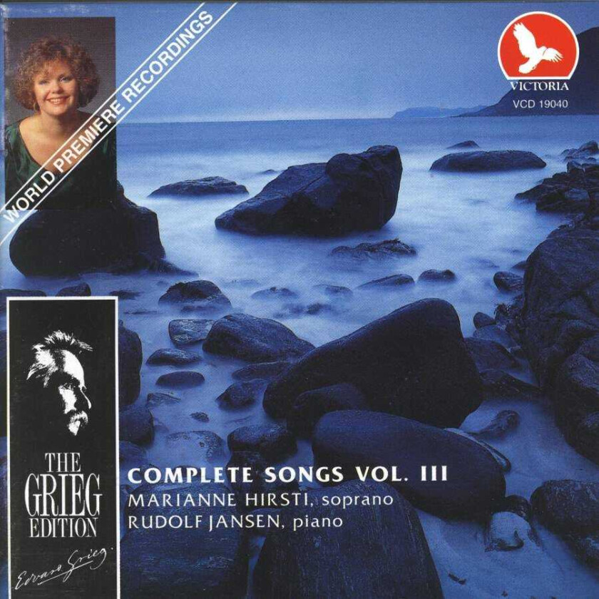 Marianne Hirsti, Morten Lindberg, Knut Skram, ArnePeter Rognan, Rudolf Jansen Grieg: Songs, Vol. 3 CD