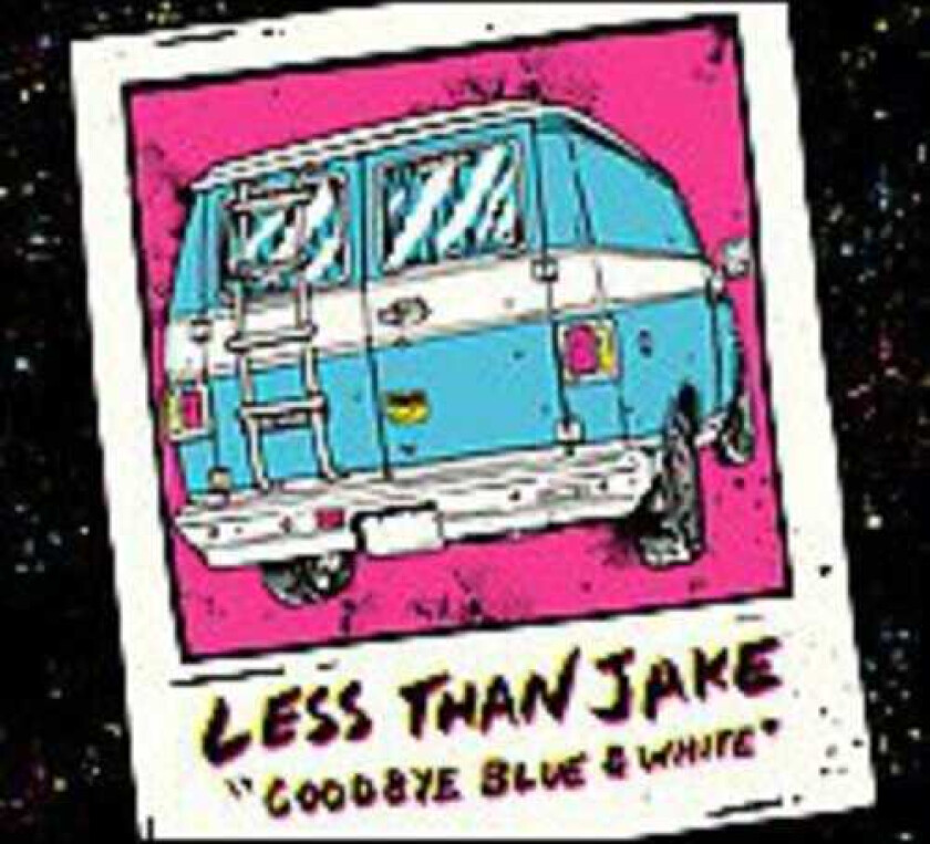 Less Than Jake Goodbye Blue & White CD