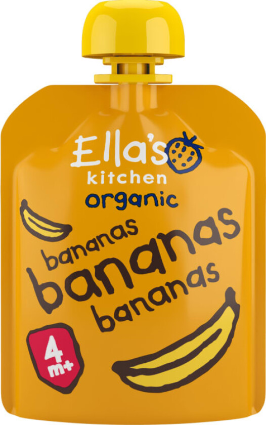 Bananas Økol 4mnd 70g