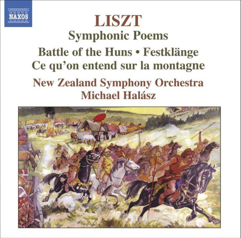 New Zealand Symphony Orchestra, Michael Halász Liszt: Symphonic Poems CD