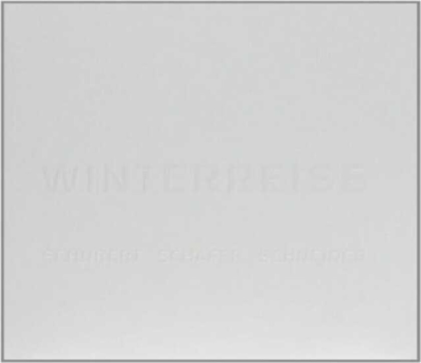 Christine Schäfer, Eric Schneider Schubert: Winterreise CD