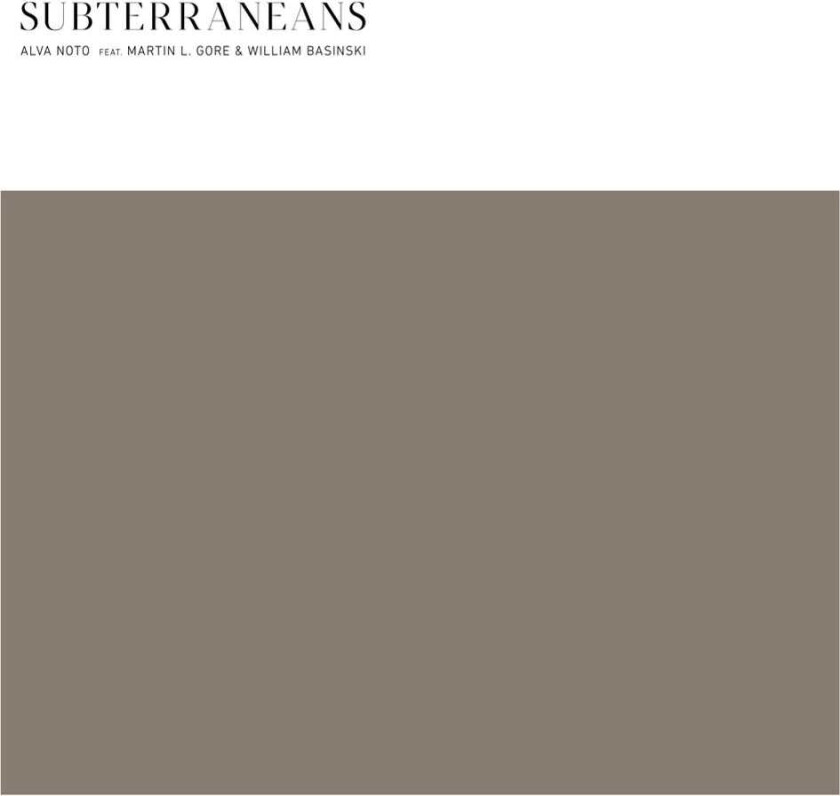 Alva Noto, Martin L. Gore, William Basinski Subterraneans LP/Vinyl