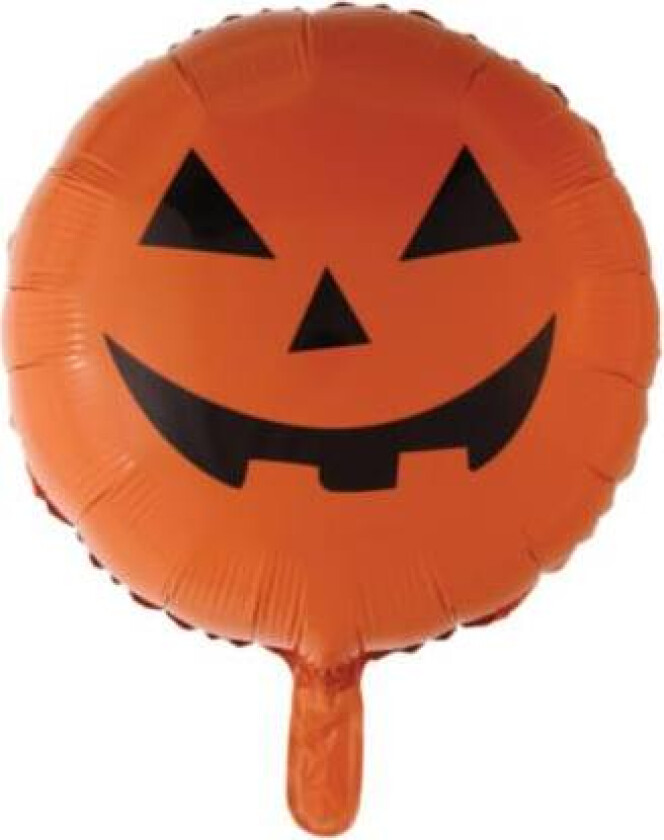 Folieballong Oransje Gresskar 46cm