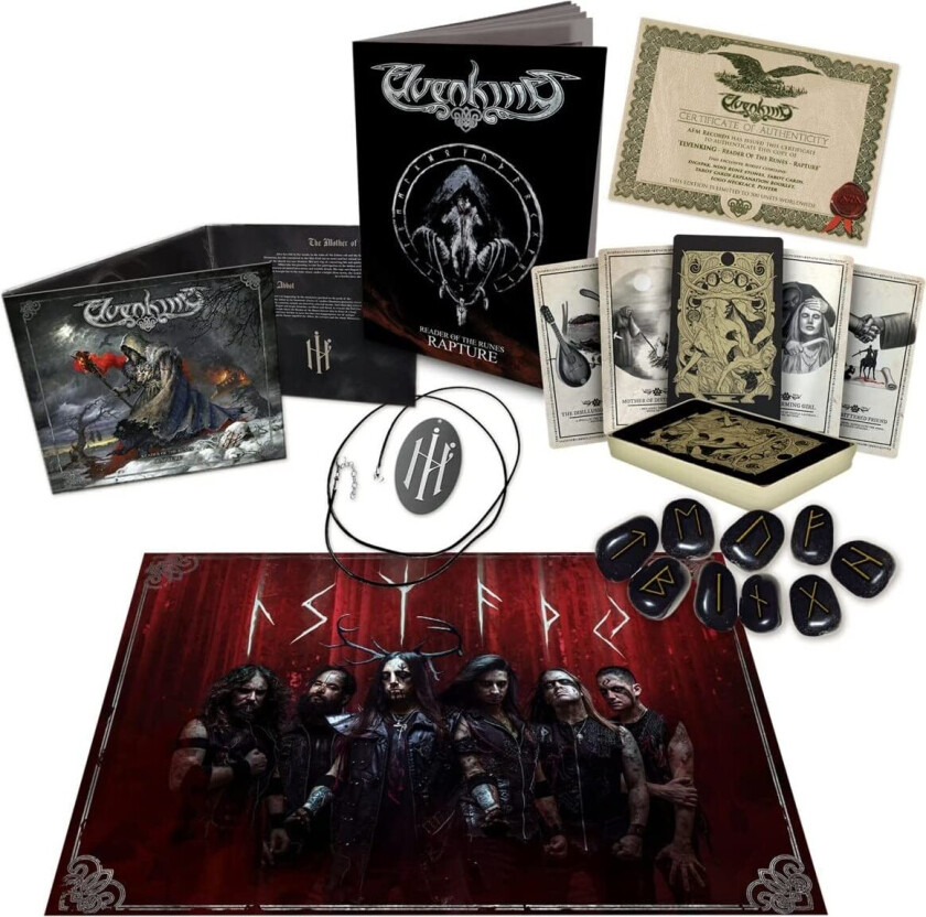 Elvenking Reader Of The Runes Rapture Limited Boxset CD