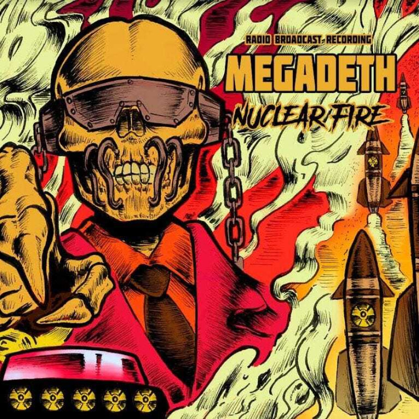 Megadeth Nuclear Fire Radio Broadcast Recording LP/Vinyl