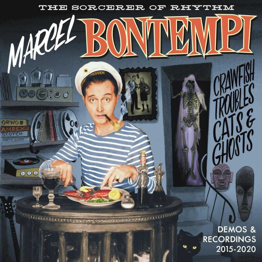 Marcel Bontempi Crawfish, Troubles, Cats & Ghosts CD
