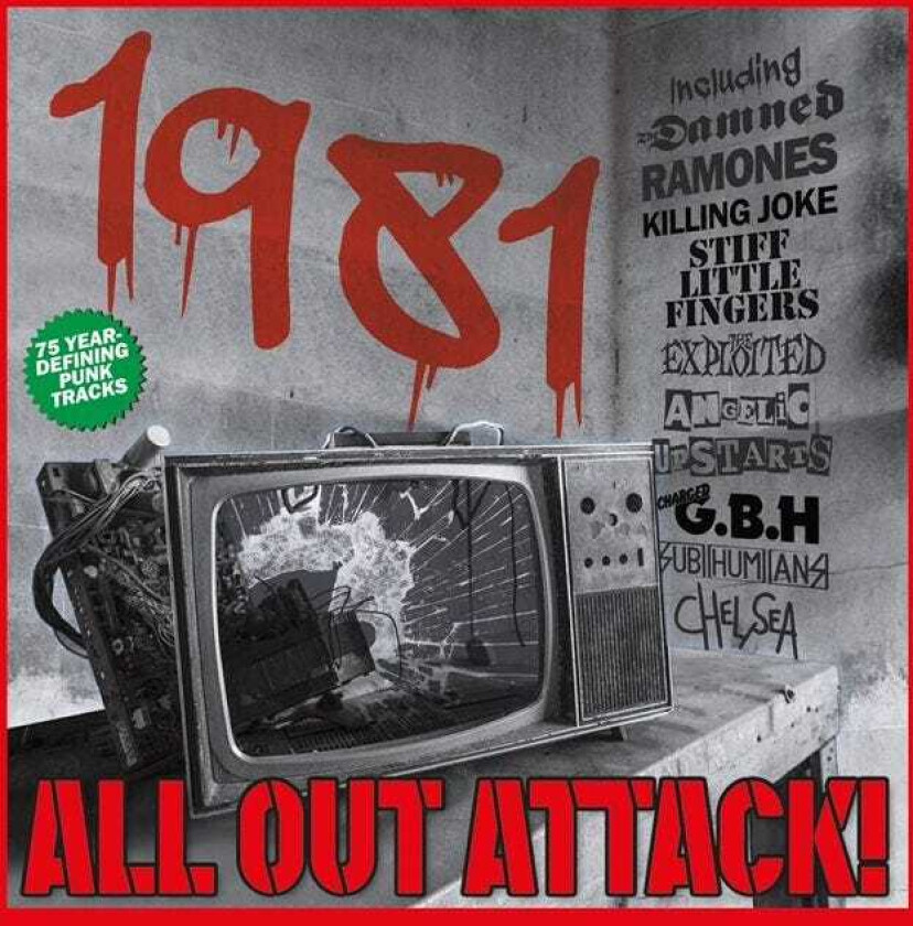 Diverse Punk 1981 All Out Attack CD