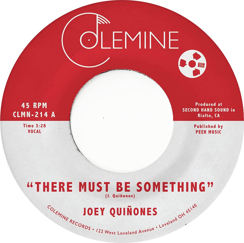 Joey Quinones  There Must Be Something / Love Me Like You Used To  LP/Vinyl