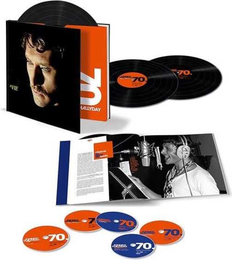 Johnny Hallyday Vie Boxset LP/Vinyl