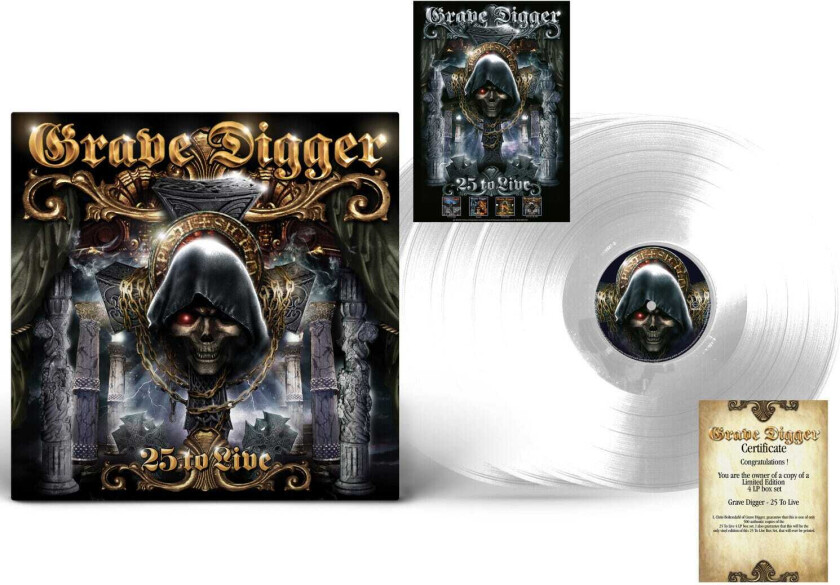 Bilde av Grave Digger 25 To Live LP/Vinyl