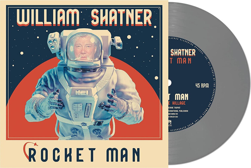 William Shatner Rocket Man LP/Vinyl