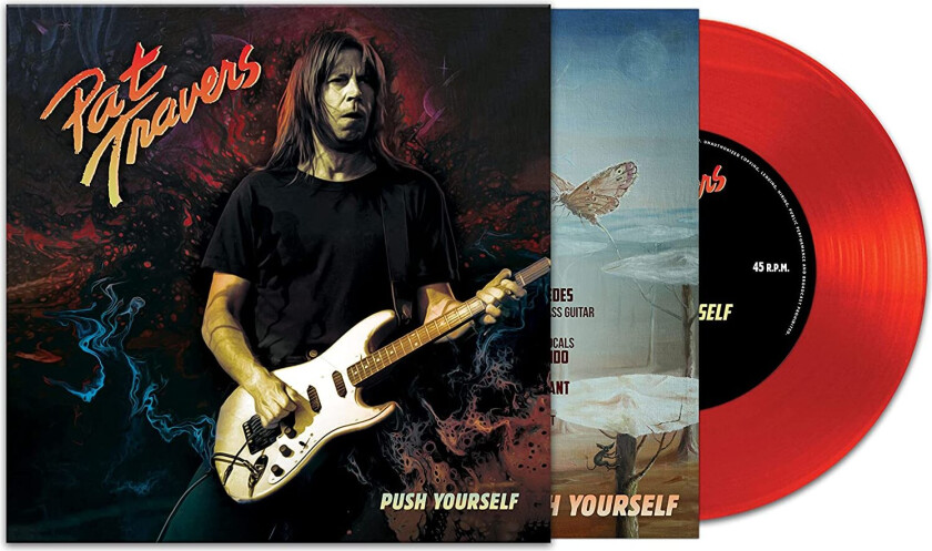 Pat Travers Push Yourself LP/Vinyl