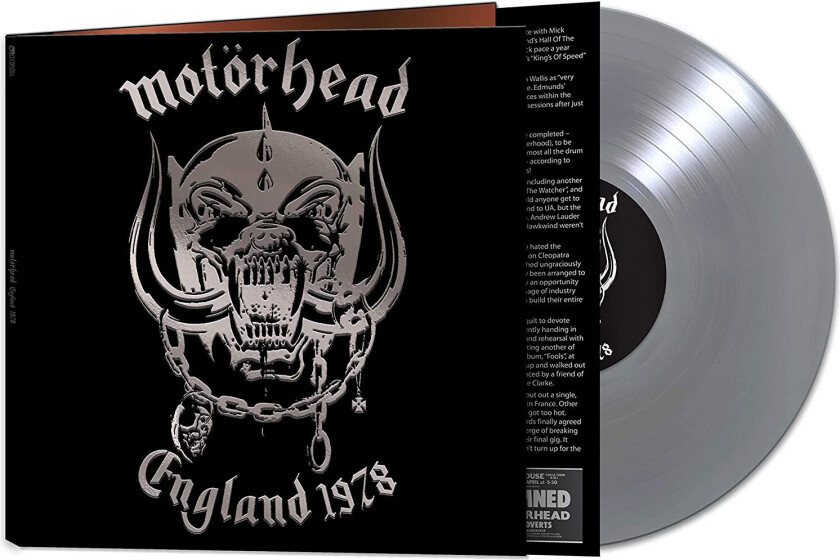 Motörhead  England 1978  Limited Edition  LP/Vinyl