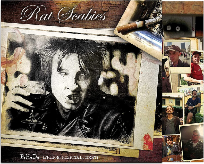 Rat Scabies P.H.D. (Prison Hospital Debt) LP/Vinyl