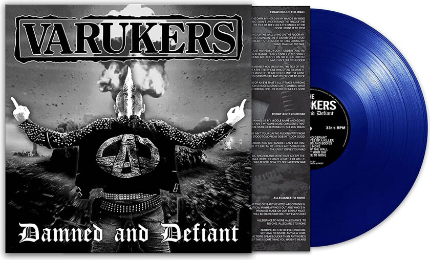 The Varukers Damned And Defiant LP/Vinyl