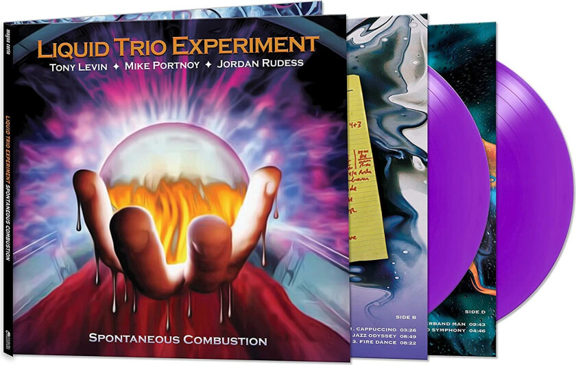 Liquid Trio Experiment Spontaneous Combustion LP/Vinyl