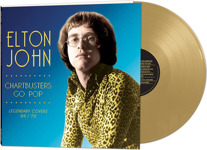 Elton John Chartbusters Go Pop LP/Vinyl