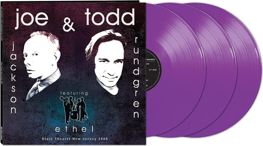 Joe Jackson & Todd Rundgren, Joe Jackson, Todd Rundgren State Theater New Jersey 2005 LP/Vinyl
