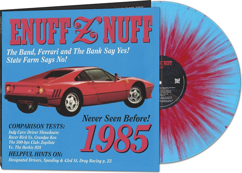 Enuff Z'Nuff 1985 LP/Vinyl