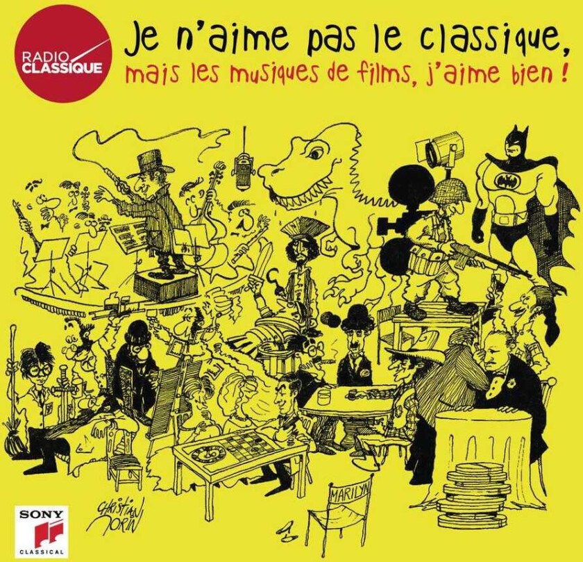 Diverse Klassisk  Je N'aime Pas Le Classique, Mais Les Musiques De Films, J'aime Bien!  CD