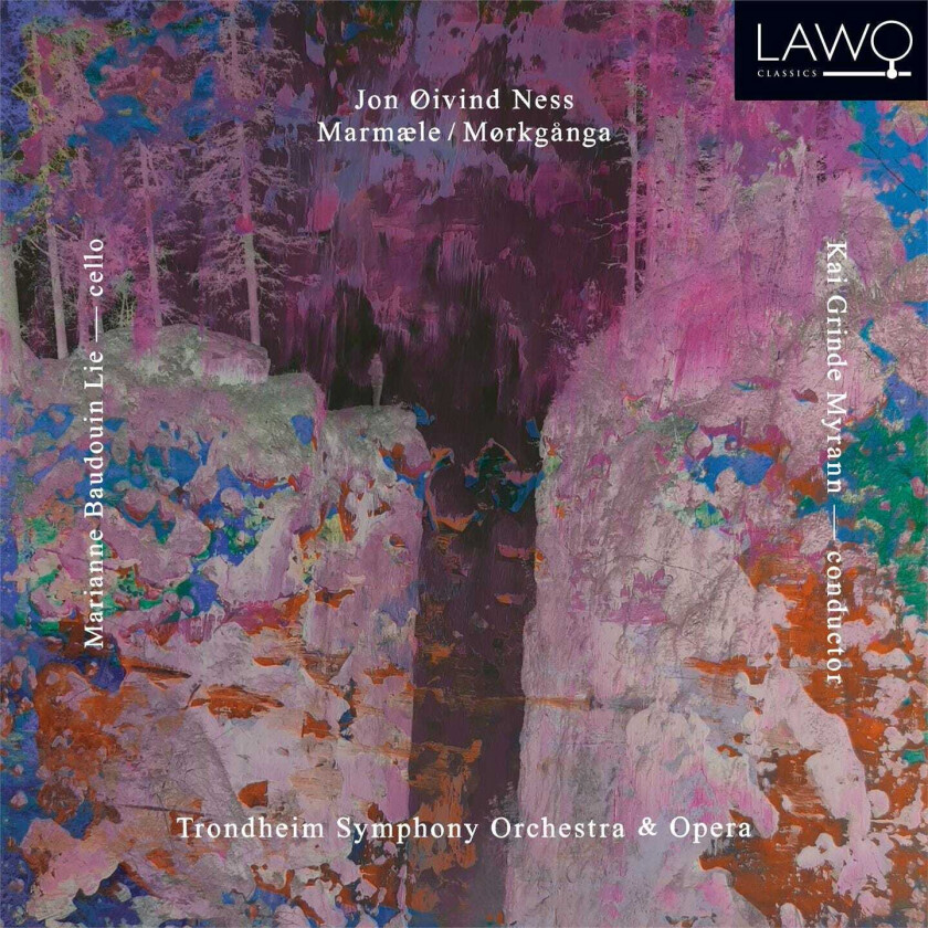 Marianne Baudouin Lie, Trondheim Symfoniorkester, Kai Grinde Myrann, Jon Øivind Ness Ness: Marmæle/Mørkgånga CD