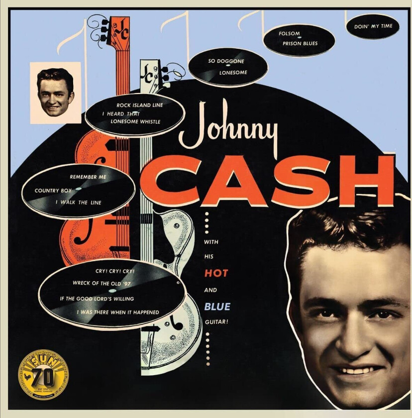Johnny Cash With His Hot And Blue Guitar LP/Vinyl