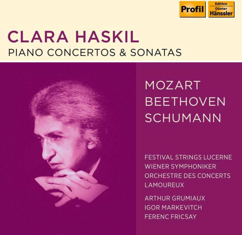 Clara Haskil Beethoven, Mozart & Schumann: Piano Concertos & Sonatas CD