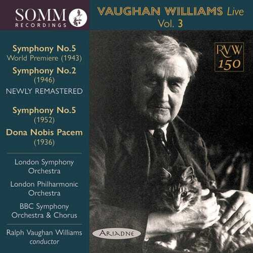 London Symphony Orchestra, London Philharmonic Orchestra, BBC Symphony Orchestra  Vaughan Williams Live, Vol. 3  CD