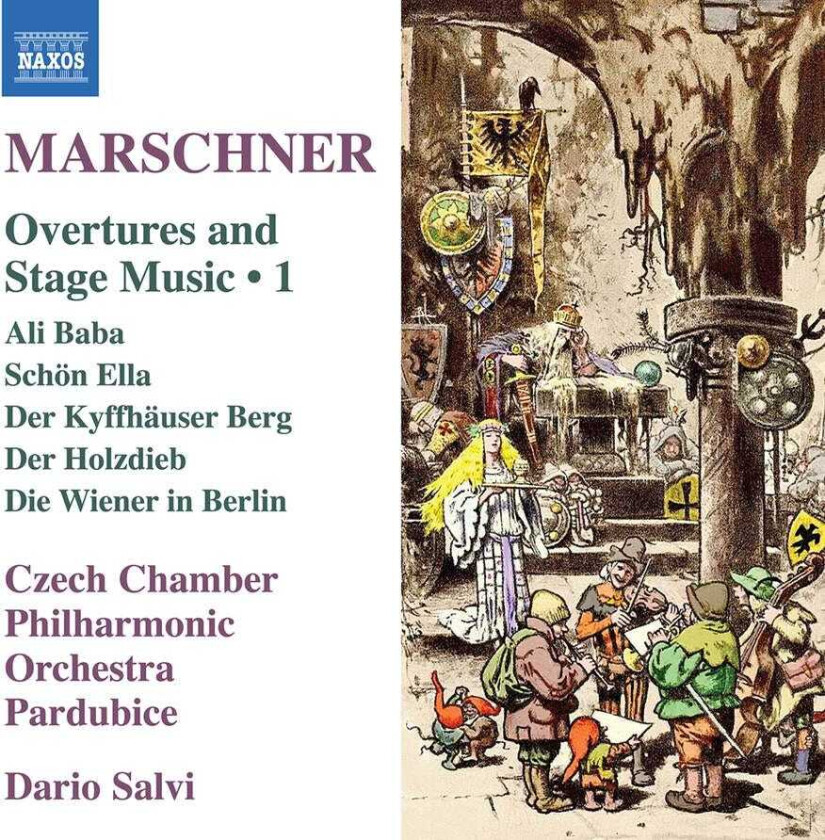 Dario Salvi, Czech Chamber Philharmonic Orchestra Pardubice Marschner: Overtures & Stage Music, Vol. 1 CD