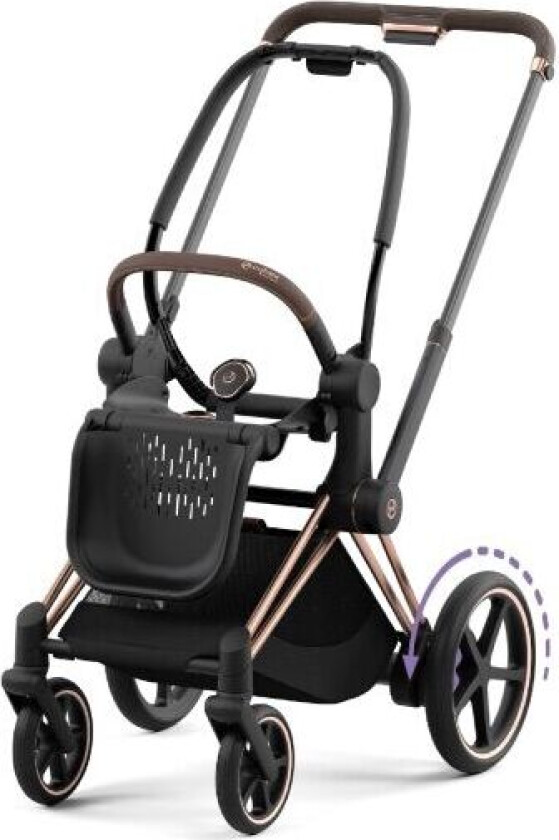 Bilde av Cybex, Sportsvogn, Platinum Line, E-Priam - Off White/rosegold