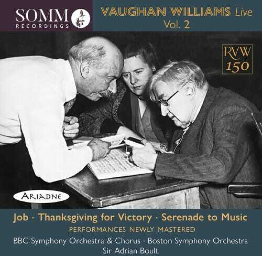 BBC Symphony Orchestra & Chorus, Boston Symphony Orchestra, Adrian Boult  Vaughan Williams: Live Vol. 2  CD