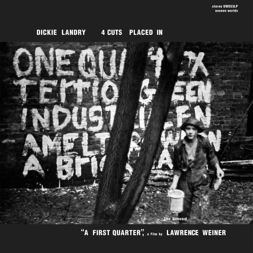 DICKIE LANDRY 4 Cuts Placed In ''a First Quarter' LP/Vinyl