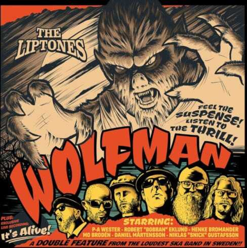 The Liptones Wolfman / It's Alive LP/Vinyl