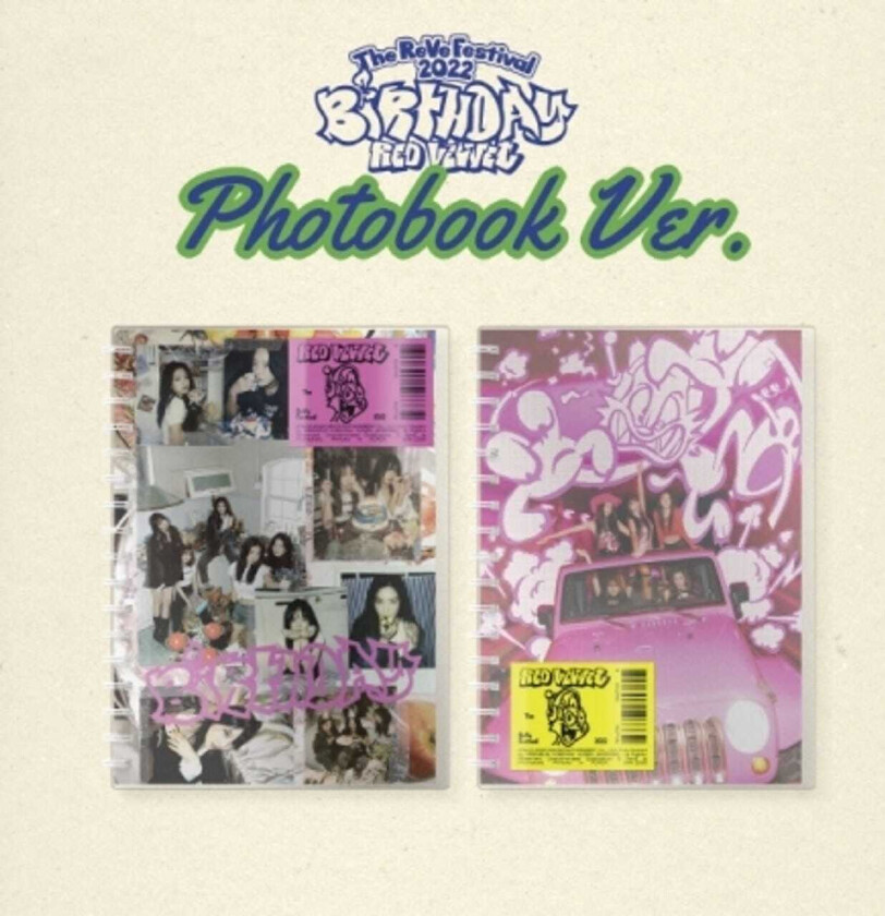 Red Velvet The Reve Festival 2022 : Birthday Photo Book Version CD