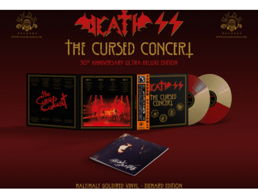 Death SS The Cursed Concert LP/Vinyl