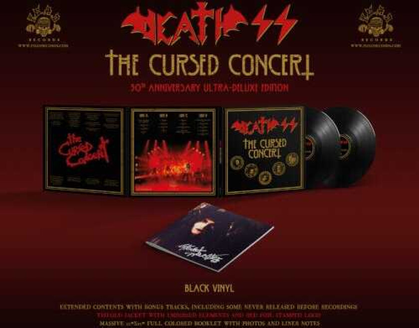 Death SS The Cursed Concert LP/Vinyl